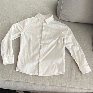 Zara Classic White Boys Shirt size 8